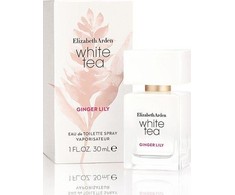 Elizabeth Arden Baltas Tea Ginger Lily EDT tualetinis vanduo moterims, 30 ml