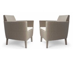 Keter Garden chairs 2pcs. Salemo Duo beige