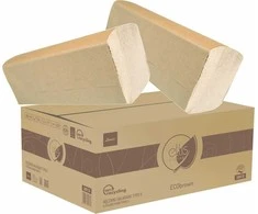 Ellis Ellis Ecobrown V-Fold 2 kartus rankšluosčiai iš perdirbto popieriaus -