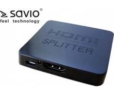 HDMI Skirstytuvas - Savio CL-93 4K 2 Prievadai Juodas