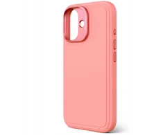 Elmarc „Decoded“ antimikrobinis silikoninis dėklas „Stacks“ – su „MagSafe“ suderinamas silikoninis apsauginis dėklas, skirtas „iPhone 16“ (kramtomosios gumos spalvos)