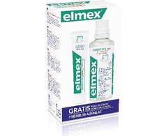 Elmex Rinkinys Sensitive kasetėje (burnos skalavimo skystis 400 ml + dantų pasta 75 ml)