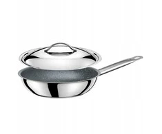 Elotouch Frying pan Granite su dangčiu, 20 cm, Exclusive