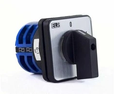 Els Elektrotechnika Kumštelinis jungiklis 0-1 16A 3P, montuojamas ant skydo, IP65 / LW16 0-1 3P T