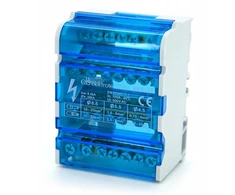 BR8407 Paskirstymo bloko tiltelis TH bėgio juostai 4x7 ELS Elektrotechnika BR8407