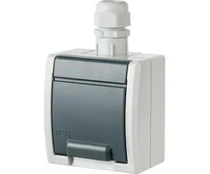 Kištukinis lizdas ELEKTRO-PLAST AQUANT, IP65