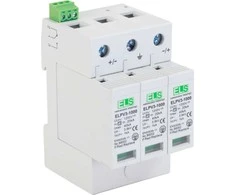 Els Polska ELS Elektrotechnika ELS iškroviklis tipas 2 (C klasė) 4P 20/40kA 1000/1200V fotoelektrai