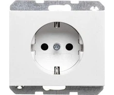 Berker K.1 Sniego Baltas Schuko Nest 47157009
