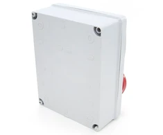 ELS Elektrotechnika Statybinis skirstomasis skydas Mikołajki 32/5 + 16/5 + 2*GS + apsaugos, sieninė dėžutė, 4NO21C11C1