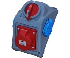 Els Polska ELS Elektrotechnika Skirstyklė COMBO 16/5 0-1 2x230V IP44