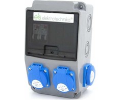 ELS Elektrotechnika Statybiniai ir sodo skirstomieji įrenginiai 4*GS 230V + apsaugos, 6NO42C00