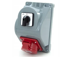 ELS Elektrotechnika Statybinis skirstomasis skydas, tipas COMBOPOL 16A/5 + jungiklis 0-1, sieninis / viršutinis korpusas, ELS Elektrotechnika, N010-01