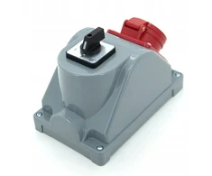 ELS Elektrotechnika Statybinis skirstomasis skydas, tipas COMBOPOL 16A/5 + jungiklis 0-1, sieninis / viršutinis korpusas, ELS Elektrotechnika, N010-01