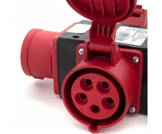 ELS Elektrotechnika Trigubas skirstytuvas / power tee nešiojamas IP44 32A 5P 400V P003W