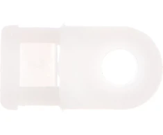 EM Group Kilpinis laikiklis baltas F=5mm kabelių raišteliams maks. 4,8mm (BMB5460E)