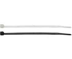 Tvirtinimo dirželis Elematic, 2,6 x 160 mm, juodas