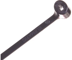 EM Group Juostelė su kabliu 360x7,5 juoda UV 2-LOCK plieniniai dantukai 100 vnt. (BMTN3776)