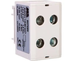 EM Group 2 bėgių jungtis 1,5-50 mm2 pilka EURO multiOTL 50 2xAl / Cu (607050)