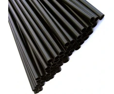 EM Group Termiškai susitraukianti mova su klijais 24 / 8mm juoda (NFD301A24BK)