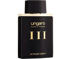 Tualetinis vanduo Emanuel Ungaro Por L Homme III Eau De Toilette Purškiklis 100ml