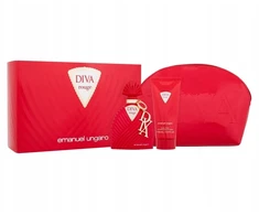 Emanuel Ungaro Diva Rouge Epv 100ml Leche Corporal 100ml Neceser dovanų rinkinys