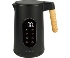 Virdulys Emerio WK-132230, 1,7 l, 2200 W, juoda, reguliuojamas termostatas, vandens lygio indikatorius, belaidis