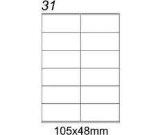 Emerson etiketė 105x48 (eta4105x048w)