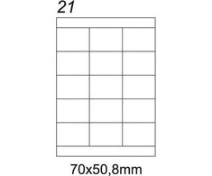 Emerson ETIKETĖ A4 70X50,8MM 100 ARK ETA4070X508W