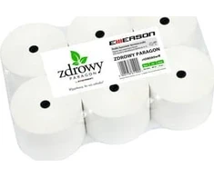 Emerson Rolka termiczna Zdrowy Paragon Emerson 80 mm x 80 m, zgrzewka = 6 vnt., nie zawierają bisfenoli (m.in. BPA i BPS)