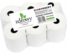 Emerson Terminis ritinys 57 mm x 100 m EMERSON Zdrowy Paragon rt057100wkkff 6 vnt. būti FENOLIS