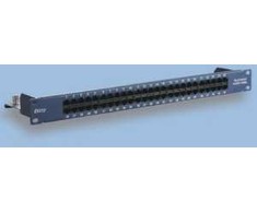 EMITERNET 19" telephone panel/ISDN 50XRJ45 (1U) mėlynas FN/TEL/FA850KT5084BK