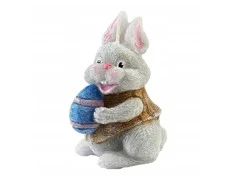 Emkl Mondex žvakė BUNNY figūrėlė 10x13cmpilka