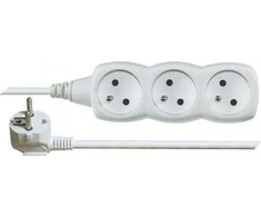 Emos ilgintuvas 3 lizdai su/u 10m /H05VV-F 3G1/ balta P0310