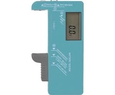 Emos Baterijos testeris D / R20 C / R14 CR123 AA / R6 AAA / R03 1 vnt.