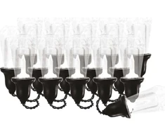 Emos Vakarėlių grandinėlė 16x 1 LED permatoma 3,6m šaltai balta IP44 DCPW04