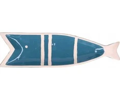Emro Aziatica RITUALI DOMESTICI PELAGICOILLOGICO Žuvies lėkštė mėlyna 38,5 x 11 x 3 cm