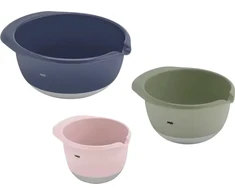 Emsa Mixing Bowl Set colourful Prep &amp; Bake 3-piece (110537)
