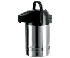 Emsa Thermal Jug PRESIDENT 3.0l stainless-steel/juodas (637301600)