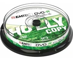 Emtec DVD-R 4.7 GB 16x 10 vnt (EKOVRG471016CB)