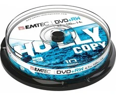Emtec DVD+RW 4.7 GB 4x 10 vnt (ECOVPRW47104CB)