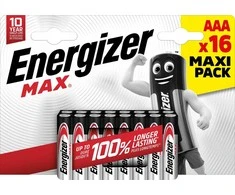 Energizer Max AAA / R03 baterijos, 16 vnt.