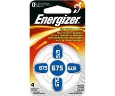 Energizer Klausos aparatų baterija PR44 4 vnt.