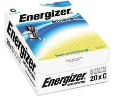 Energizer Max Plus C / R14 baterijos 20 vnt.