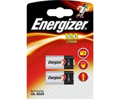 Energizer Baterija Photo CR123 2 vnt.
