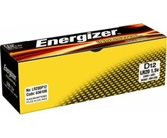 Energizer Baterija Industrial D / R20 12 vnt.