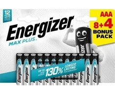 Energizer Energizer LR03/12 Max Plus AAA 8+4 zdarma