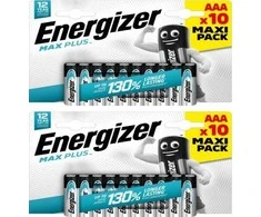 Energizer Energizer Max Plus LR03 AAA elementai, 10+10 bonus pack, 20 vnt.