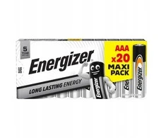 „Energizer LR03/20 Everyday“ AAA šeimos, 20 šarminių baterijų pakuotė
