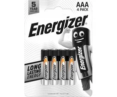 Energizer LR03/4 Everyday AAA 4 šarminių baterijų pakuotė