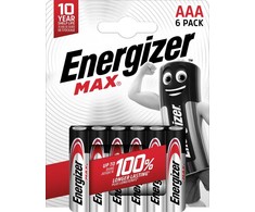 Energizer LR03/6 Max AAA 6 vnt. pakuotė